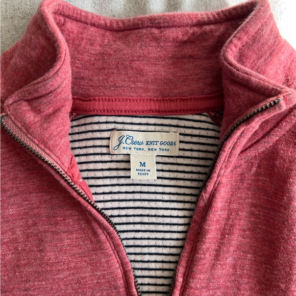 JCrew Knit Goods Quarter Zip pullover sweater Men’s size Medium - Picture 3 of 5